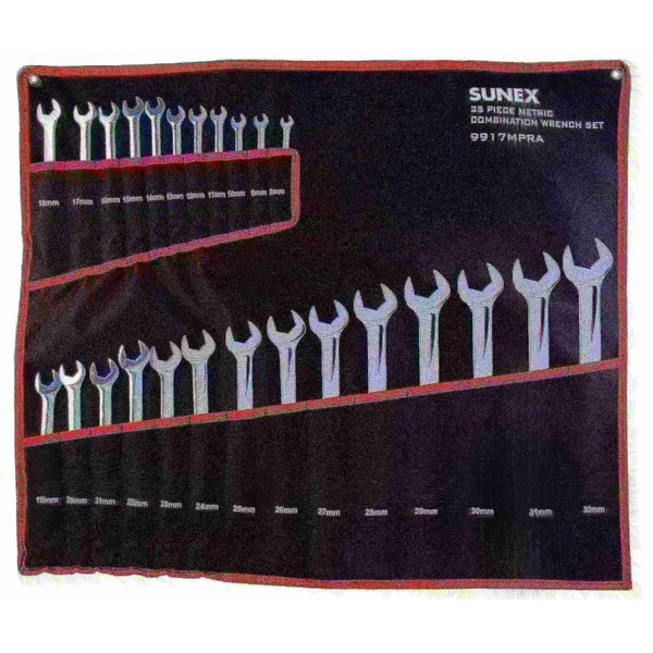 Sunex WRENCH SET 25 PC MET COMB SU9917MPRA